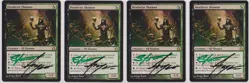 MTG Deathrite Shaman Return to Ravnica Regular x4 SIGNED By Steve Argyle!! - Image 1
