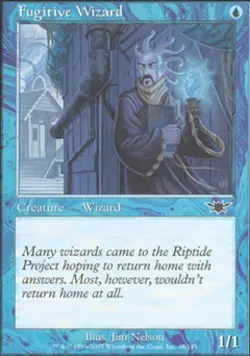 Fugitive Wizard -Foil Medium Play MTG Legions - Image 1