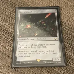 MTG Surge Foil Cryptothrall NM Unplayed Universes Beyond: Warhammer 40000 - Image 1