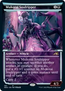 Mukotai Soulripper (Showcase) -Foil Near Mint MTG Kamigawa: Neon Dynasty - Image 1