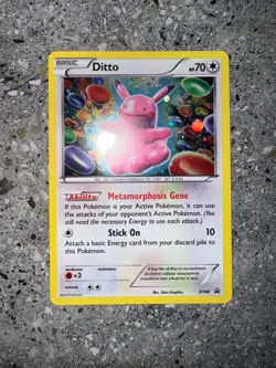 Pokemon TCG Cards Ditto XY40 Black Star Promo Holo NM - Image 3