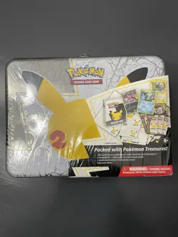 Pokemon TCG Celebrations Collector's Treasure Chest Lunch Box (Sealed) - Image 1