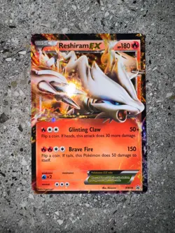 Pokemon TCG Cards Reshiram EX BW36 Black Star Promo Holo NM - Image 3