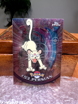 2000 Pokemon Topps #53 Persian Chrome Near Mint (NM) - Image 1