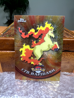 2000 Pokemon Topps #78 Rapidash Chrome Near Mint (NM) - Image 1