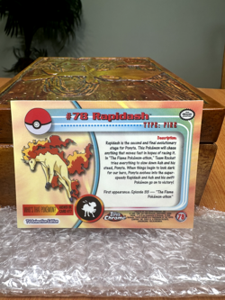 2000 Pokemon Topps #78 Rapidash Chrome Near Mint (NM) - Image 2