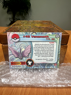 2000 Pokemon Topps #49 Venomoth Chrome Near Mint (NM) - Image 2