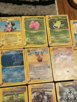 33 Non Holo Aquapolis Pokemon Cards HEAVILY PLAYED (most) Some DMG - Image 5