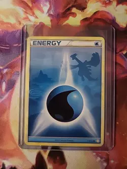Pokemon TCG Lugia Water Energy HeartGold SoulSilver Card 117/123 A LP - Image 1