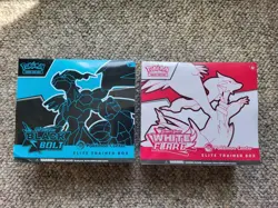 Pokemon White Flare & Black Bolt ETB - Pokemon Center Version - Factory Sealed - Image 1