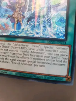 MP23-EN264 Rite of Aramesir Prismatic Secret Rare 1st Edition YuGiOh - Image 5
