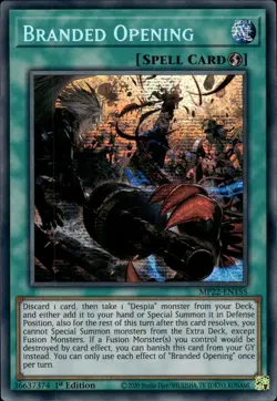 Branded Opening - Prismatic Secret Rare 1st Edition MP22-EN155 - NM - YuGiOh - Image 1