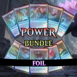 FOIL - POWER Bundle (One of Each) - Custom Magic: The Gathering Card - Image 1