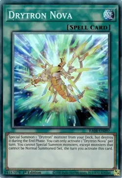 Yugioh! Drytron Nova - RA04-EN097 - Collector's Rare - 1st Edition Near Mint, En - Image 1