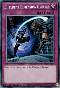Yugioh! Different Dimension Ground - RA04-EN101 - Collector's Rare - 1st Edition - Image 1