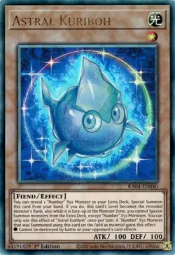 Yugioh! Astral Kuriboh - RA04-EN040 - Ultimate Rare - 1st Edition Near Mint, Eng - Image 1
