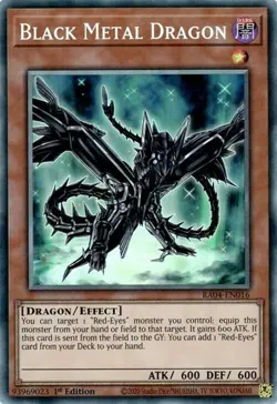 Yugioh! Black Metal Dragon - RA04-EN016 - Collector's Rare - 1st Edition Near Mi - Image 1