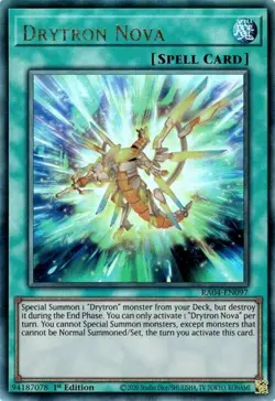 Yugioh! Drytron Nova - RA04-EN097 - Ultimate Rare - 1st Edition Near Mint, Engli - Image 1