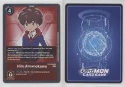 2022 Digimon Card Game - New Awakening (BT8) Rare Hiro Amanokawa #BT8-086 02l5 - Image 6