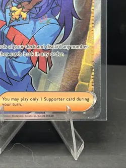 Pokemon TCG Raifort Prismatic Evolutions Ultra Rare Holo Card 142/131 - Image 5