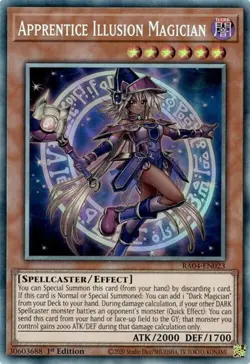 Yugioh! Apprentice Illusion Magician - RA04-EN023 - Collector's Rare - 1st Editi - Image 1