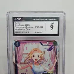 CGC 9 Mint Kaya OP03-044 Celebration Pack CS 2024 One Piece Promo Card - Image 2