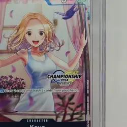 CGC 9 Mint Kaya OP03-044 Celebration Pack CS 2024 One Piece Promo Card - Image 4