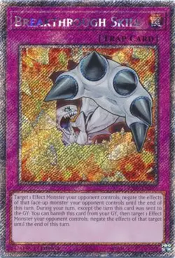 Yugioh! Breakthrough Skill - RA04-EN202 - Platinum Secret Rare - 1st Edition Nea - Image 1