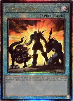 Yugioh! A Hero Lives - RA04-EN087 - Ultimate Rare - 1st Edition Near Mint, Engli - Image 1