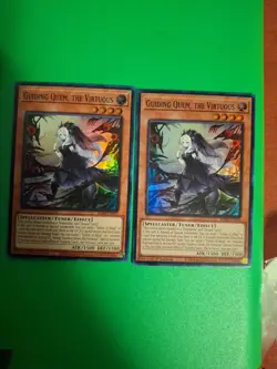 x2 Yugioh Leitende Quem die Tugendhafte RA04-DE043 Ultra Rare - Image 1