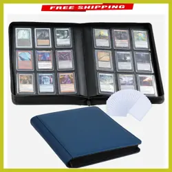Clovecat 9-Pocket Card Binder - Holds 252 Cards with Toploader Sleeves - Image 1