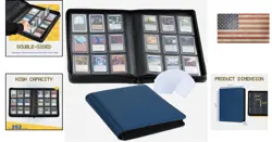 Clovecat 9-Pocket Card Binder - Holds 252 Cards with Toploader Sleeves - Image 2