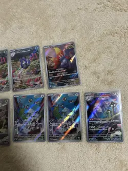 Pokemon TCG Japan Shiny Treasure ex Shiny Holo Rare Cards Bulk Lot 9-Card Set LP - Image 3