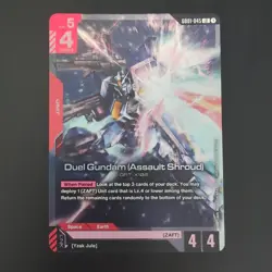 Gundam Card Game - Newtype Rising | Duel Gundam Assault Shroud - GD01-045 LR - Image 1
