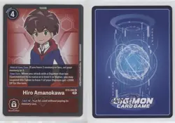 2022 Digimon Card Game - New Awakening (BT8) Rare Hiro Amanokawa #BT8-086 0o36 - Image 3