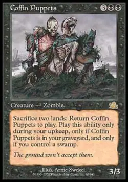 Coffin Puppets - Medium Play MTG Prophecy - Image 1