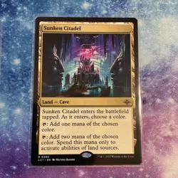 Sunken Citadel (REGULAR) x1 - MTG The Lost Caverns of Ixalan LCI #285 - Image 1