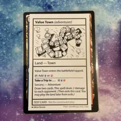 Value Town // Take a Trip to... (REGULAR) x1 - MTG Mystery Booster 2 MB2 #621 - Image 1