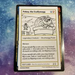 Pokey, the Scallywagg (REGULAR) x1 - MTG Mystery Booster 2 MB2 #600 - Image 1