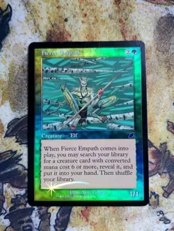 Scourge MTG FOIL Fierce Empath Magic - Image 1