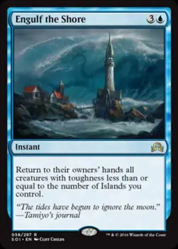 Engulf the Shore - Light Play MTG Shadows Over Innistrad - Image 1