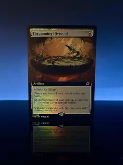 Thrumming Hivepool #0356 EOE R (Extended Art) (FOIL) - MTG Edge Of Eternities - Image 1