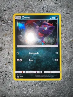 Pokemon TCG Cards Zorua SM83 Black Star Promo Holo NM - Image 3