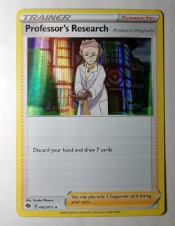 Pokemon TCG - Professor's Research 062/073 Holo Rare - Image 3