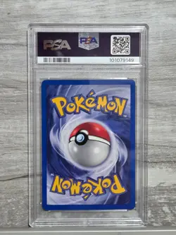 Pokemon 2001 P.M. Neo Discovery Scizor Holo #10 PSA 8 1st Edition - Image 2