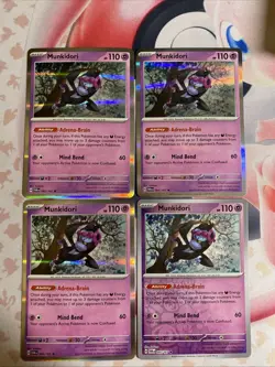 4x Munkidori 044/131 x4 - Twilight Masquerade - Pokemon TCG - Playset (1 RH) NM - Image 1