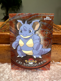 2000 Pokemon Topps #31 Nidoqueen Chrome Near Mint (NM) - Image 1