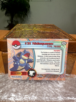 2000 Pokemon Topps #31 Nidoqueen Chrome Near Mint (NM) - Image 2