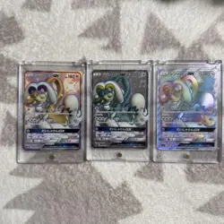 Pokemon TCG Japanese Drampa GX Holo Cards Bulk Lot 3 Cards GX Ultra Shiny LP - Image 1