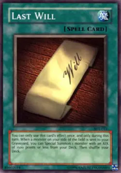 Yugioh! MP Last Will - SYE-031 - Common - Unlimited Edition Moderately Played, E - Image 1
